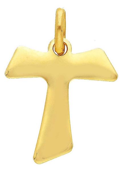 Immagine di Croce Tau di S. Francesco gr 0,8 oro giallo 9kt