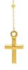 Picture of Rosary Necklace for women gr 1,9 yellow gold 9k