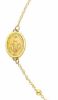 Imagen de Pulsera de Rosario para hombre gr 0,9 oro amarillo 9kt