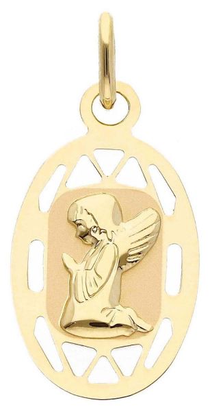 Imagen de Medalla Ángel de la Guarda gr 0,65 oro amarillo 9kt