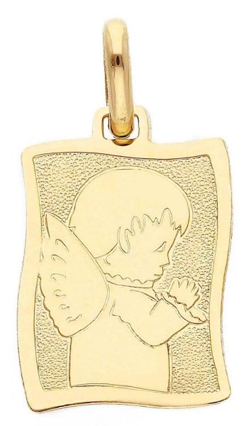 Imagen de Medalla Ángel de la Guarda gr 1,15 oro amarillo 9kt