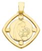 Picture of Mother Mary Necklace gr 0,95 yellow gold 9k