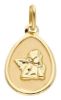 Picture of Angel Medal (Raphael) gr 0,6 yellow gold 9k