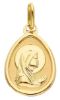 Imagen de Medalla Virgen María gr 0,6 oro amarillo 9kt