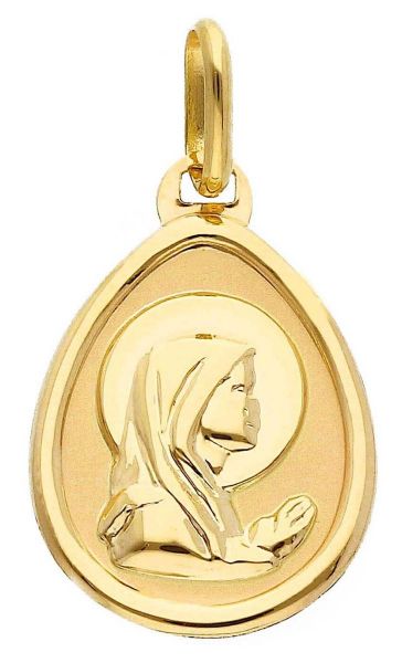Imagen de Medalla Virgen María gr 0,6 oro amarillo 9kt
