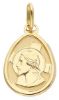 Picture of Holy Face of Jesus Necklace gr 0,65 yellow gold 9k