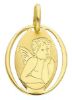 Imagen de Medalla Ángel de Rafael gr 0,6 oro amarillo 9kt