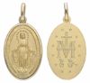 Picture of Original Miraculous Medal gr 6,7 yellow gold 18k Made in Italy