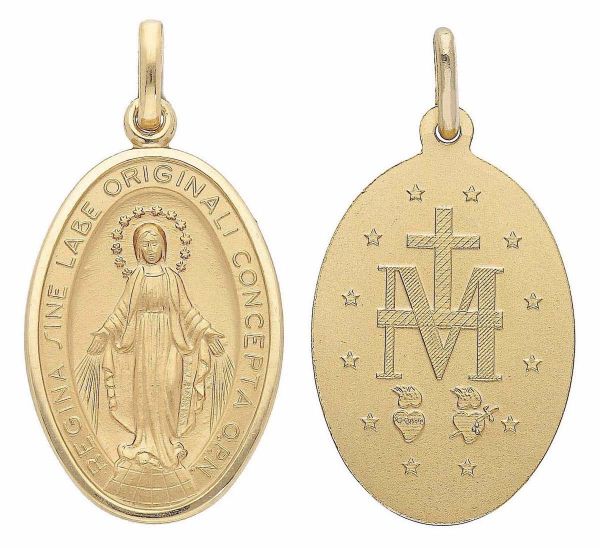 Imagen de Medalla Milagrosa Original gr 12,5 oro amarillo 18k
