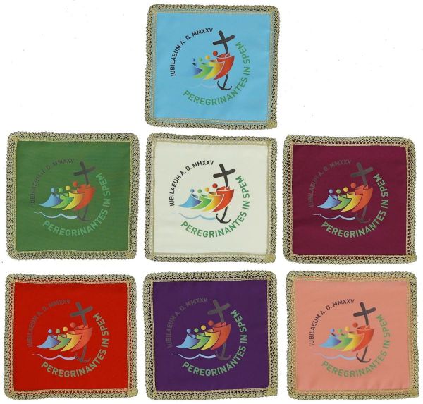 Picture of Jubilee 2025 Liturgical Pall printed logo