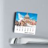 Picture of Pope Francis Saint Peter's Basilica  2026 magnetic calendar cm 8x8 (3,1x3,1 in)