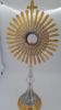 Imagen de Custodia con luneta H. 68 cm Uvas Espigas Rayos