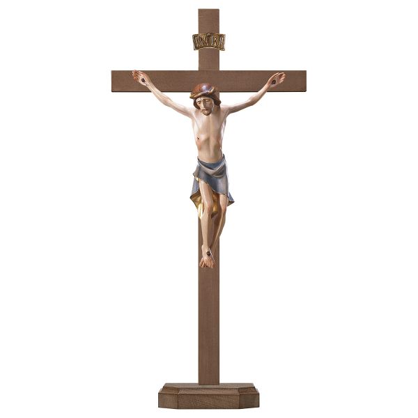 Immagine di Crocifisso Moderno da tavolo 36x18 cm legno