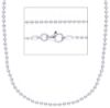 Picture of Silver 925 Beads Chain for women 60 cm (23,60 inch)