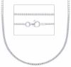 Immagine di Collana maglia Veneziana  60 cm argento 925
