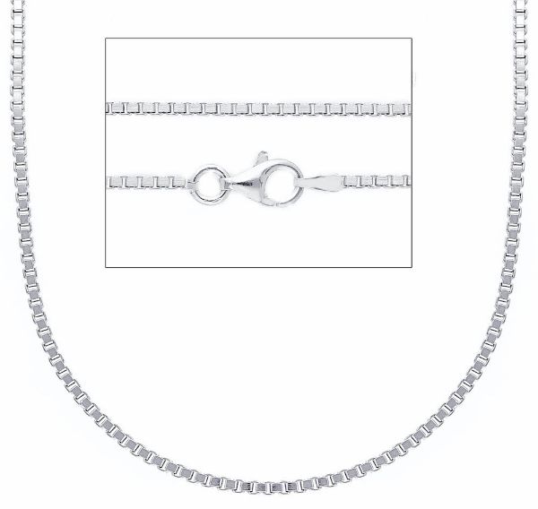 Immagine di Collana maglia Veneziana  60 cm argento 925