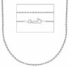 Immagine di Collana Corda 40 cm argento 925