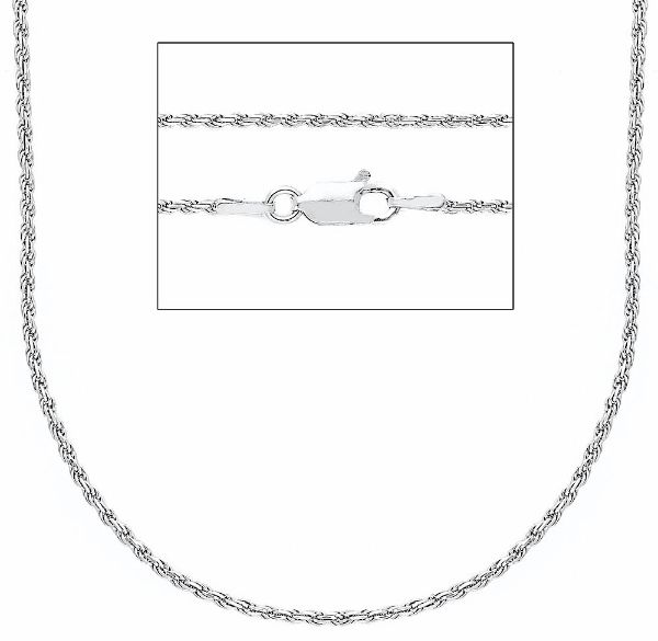 Immagine di Collana Corda 40 cm argento 925