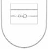 Immagine di Collana Grumetta uomo 40 cm argento 925