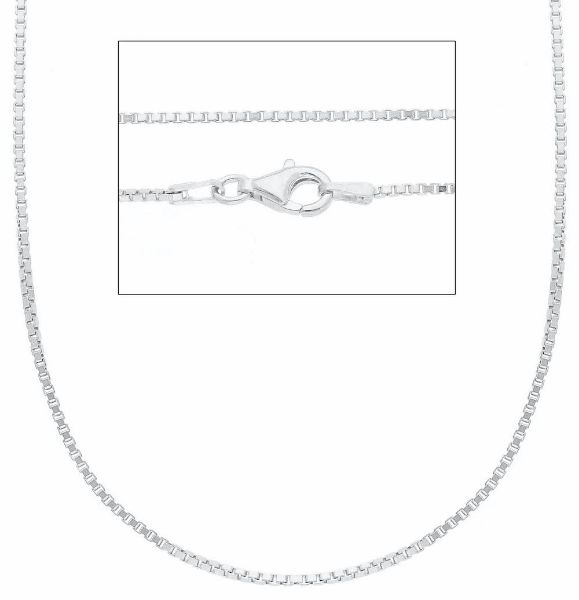 Immagine di Catena maglia Veneziana  uomo 40 cm argento 925