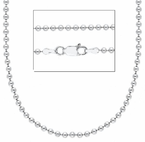 Imagen de Cadena de Bolitas de plata 925 70 cm