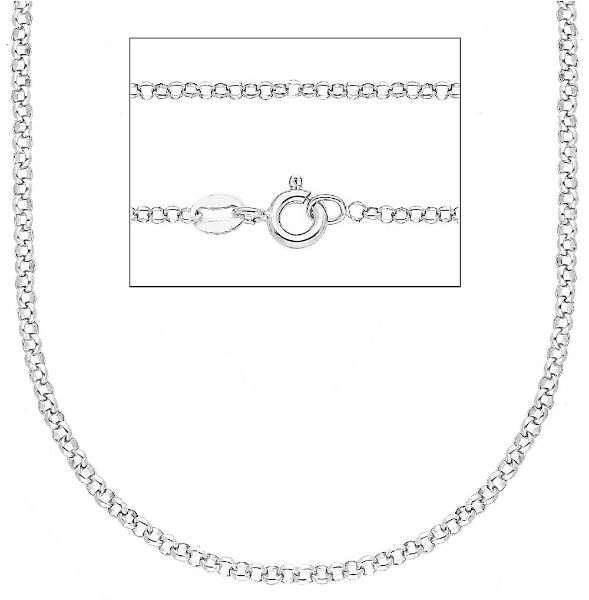Picture of Silver 925 Rolo Chain 50 cm (19,7 inch)