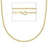 Immagine di Collana Grumetta oro giallo 18k uomo 60 cm