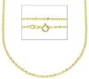 Picture of Yellow gold 18k Rolo Chain 50 cm (19,7 inch) Made in Italy