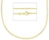 Picture of Yellow gold 18k Wheat Chain Necklace 40 cm (15,7 inch)