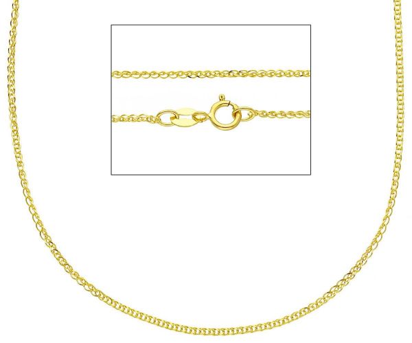 Imagen de Cadena Espiga oro amarillo 18k45 cm