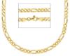 Immagine di Collana Figaro oro giallo 18k 60 cm