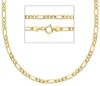 Immagine di Collana Figaro oro giallo 18k 60 cm