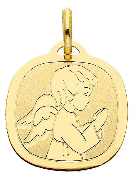 Imagen de Medalla Ángel de la Guarda gr 0,95 oro amarillo 18k