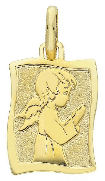 Immagine di Medaglia Angelo Custode gr 1,6 oro giallo 18k