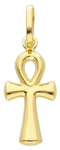 Picture of Cross of Life Pendant gr 0,55 yellow gold 18k