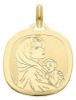 Picture of Madonna and Child Pendant gr 1 yellow gold 18k