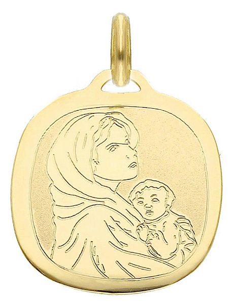 Picture of Madonna and Child Pendant gr 1 yellow gold 18k