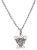 Imagen de Collar Angel plata 925 oración grabada