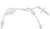 Immagine di Bracciale Rosario donna gr 5,7 oro bianco 18k