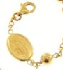 Picture of Yellow gold 18k Rosary Bracelet gr 5,7