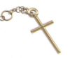 Immagine di Bracciale Rosario uomo con Croce gr 4,5 oro bianco 18k