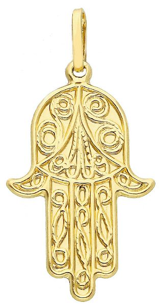 Imagen de Colgante Mano de Fátima gr 1,1 oro amarillo 18k