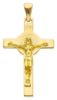 Imagen de Crucifijo de San Benito oro amarillo 18kgr 3,00