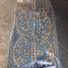 Picture of Gold Galloon Mosaic Cross H. 9 cm (3,5 inch)