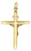 Picture of Yellow gold 18k Crucifix for men gr 1,05
