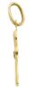 Imagen de Colgante Anj Cruz Egipcia gr 0,75 oro amarillo 18k para hombre