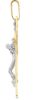 Picture of St. Benedict Necklace gr 5,4 solid yellow / white gold 18k