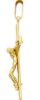 Imagen de Collar Crucifijo gr 6,3 oro amarillo 18k mujer hombre
