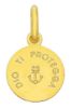 Imagen de Medalla Cristo Redentor gr 1,5 oro amarillo para hombre