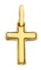Imagen de Collar Cruz abombada gr 1,5 oro amarillo 18k